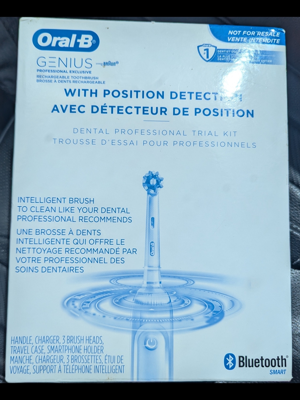 Oral-B Genius Professional Exclusive Rechargeable Toothbrush Bluetooth NIB